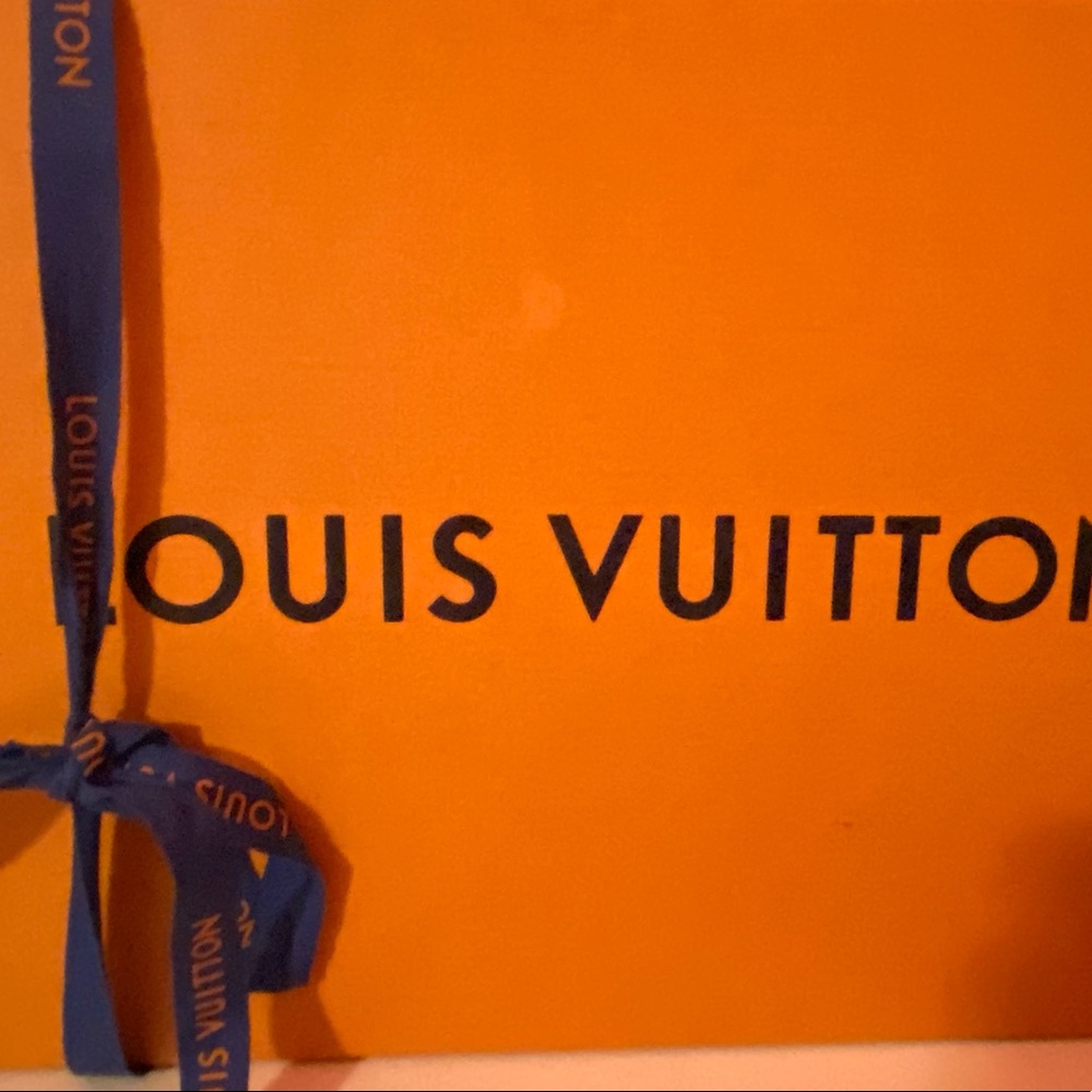 Louis Vuitton box with shoe bags